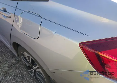 2018 Honda Civic Ex-L из США, поврежденный, VIN 2HGFC1F71JH642625